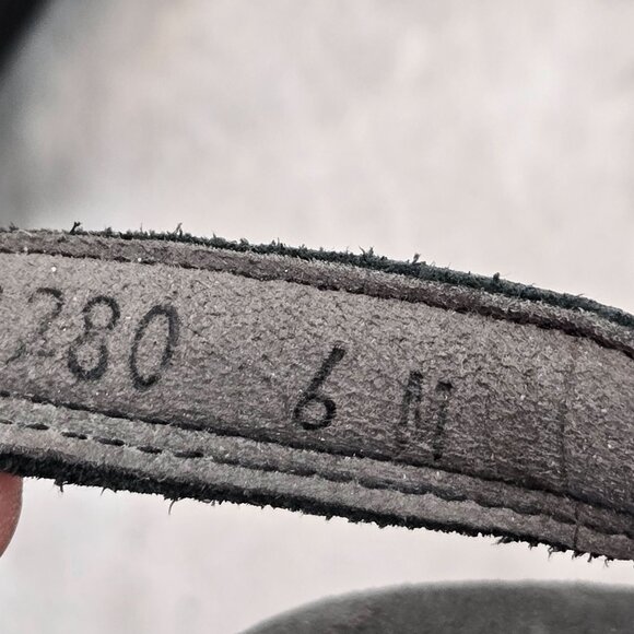 Sas Comfort Dad Sandals 6 Black Leather Retro Strappy Buckle Walking Open Toe - Picture 8 of 10